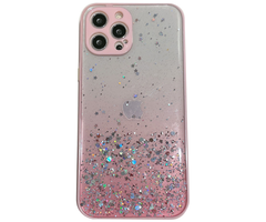 JVS Products Samsung Galaxy A52S hoesje - Backcover - Camerabescherming - Glitter - TPU - Roze