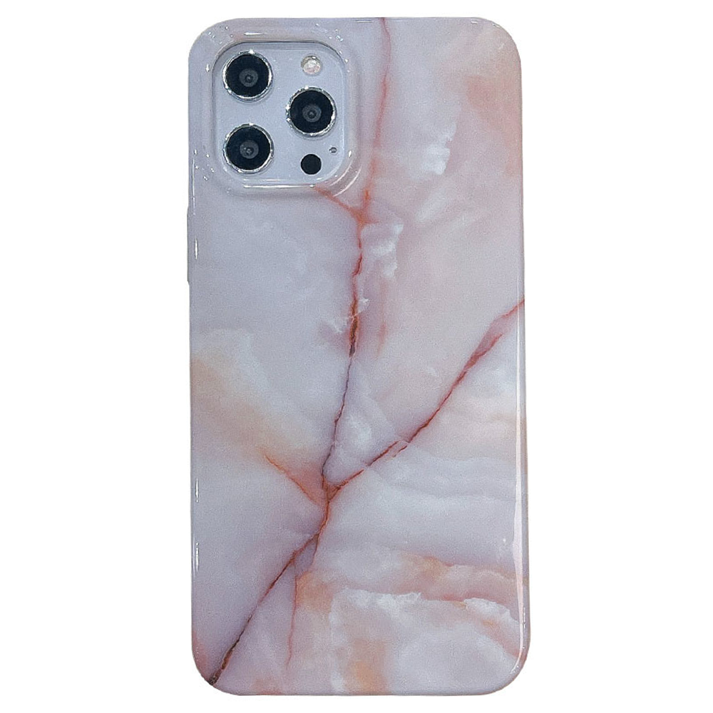 Samsung Galaxy S20 Ultra hoesje - Backcover - Softcase - Marmer - Marmerprint - TPU - Beige/Wit afbeelding