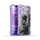 iPhone 13 hoesje - Backcover - Rugged Armor - Ringhouder - Shockproof - Extra valbescherming - TPU - Paars