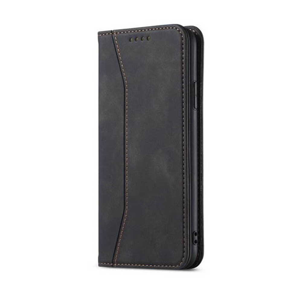 OPPO A16S hoesje - Bookcase - Pasjeshouder - Portemonnee - Kunstleer - Zwart afbeelding