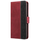 iPhone X hoesje - Bookcase - Pasjeshouder - Portemonnee - Patroon - Kunstleer - Donkerrood/Bruin