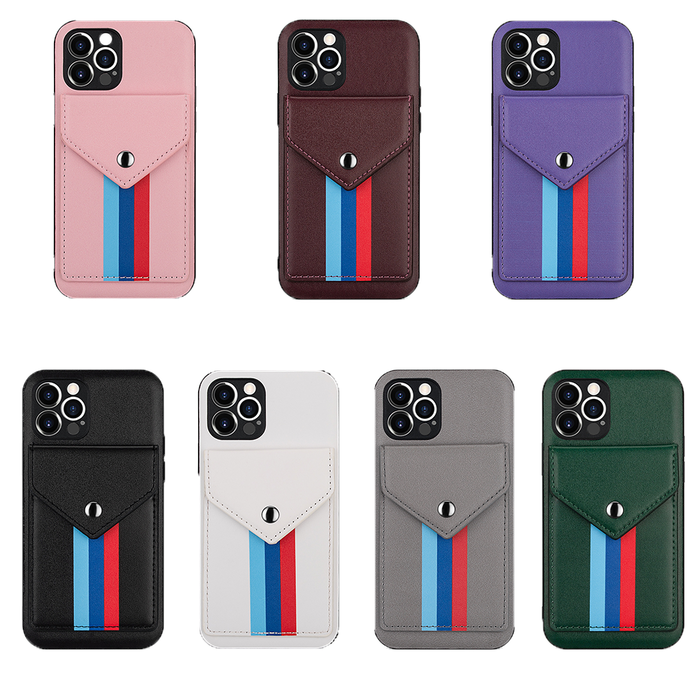 JVS Products Samsung Galaxy S21 Plus hoesje - Backcover - Patroon - Pasjeshouder - Portemonnee - Kunstleer - Grijs
