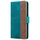 iPhone 11 hoesje - Bookcase - Pasjeshouder - Portemonnee - Patroon - Kunstleer - Blauw/Bruin