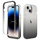 iPhone 15 Plus hoesje -  Full body -  2 delig -  Shockproof -  Siliconen -  TPU -  Zwart