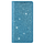 iPhone 15 hoesje -  Bookcase -  Pasjeshouder -  Portemonnee -  Glitter -  TPU -  Blauw