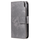 iPhone 15 Pro Max hoesje -  Bookcase -  Pasjeshouder -  Portemonnee -  Luxe -  Kunstleer -  Grijs