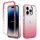 iPhone 15 Pro hoesje -  Full body -  2 delig -  Shockproof -  Siliconen -  TPU -  Roze