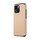 iPhone 15 Pro Max hoesje -  Backcover -  Hardcase -  Pasjeshouder -  Portemonnee -  Shockproof -  TPU -  Goud