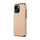 iPhone 15 Pro hoesje -  Backcover -  Hardcase -  Pasjeshouder -  Portemonnee -  Shockproof -  TPU -  Goud