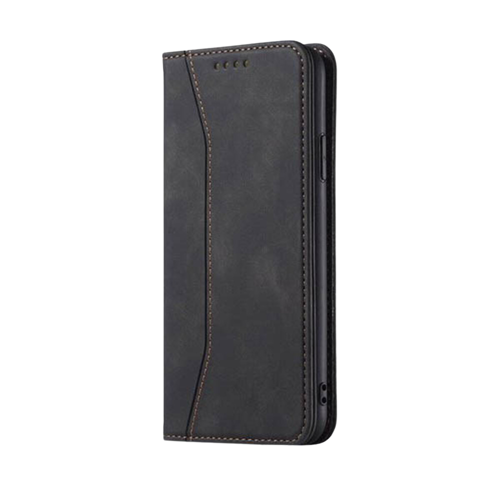 iPhone 15 Pro Max hoesje - Bookcase - Pasjeshouder - Portemonnee - Kunstleer - Zwart afbeelding