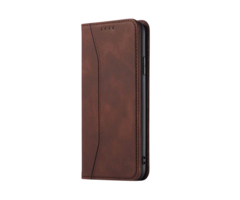 JVS Products iPhone 15 Pro Max hoesje - Bookcase - Pasjeshouder - Portemonnee - Kunstleer - Donkerbruin