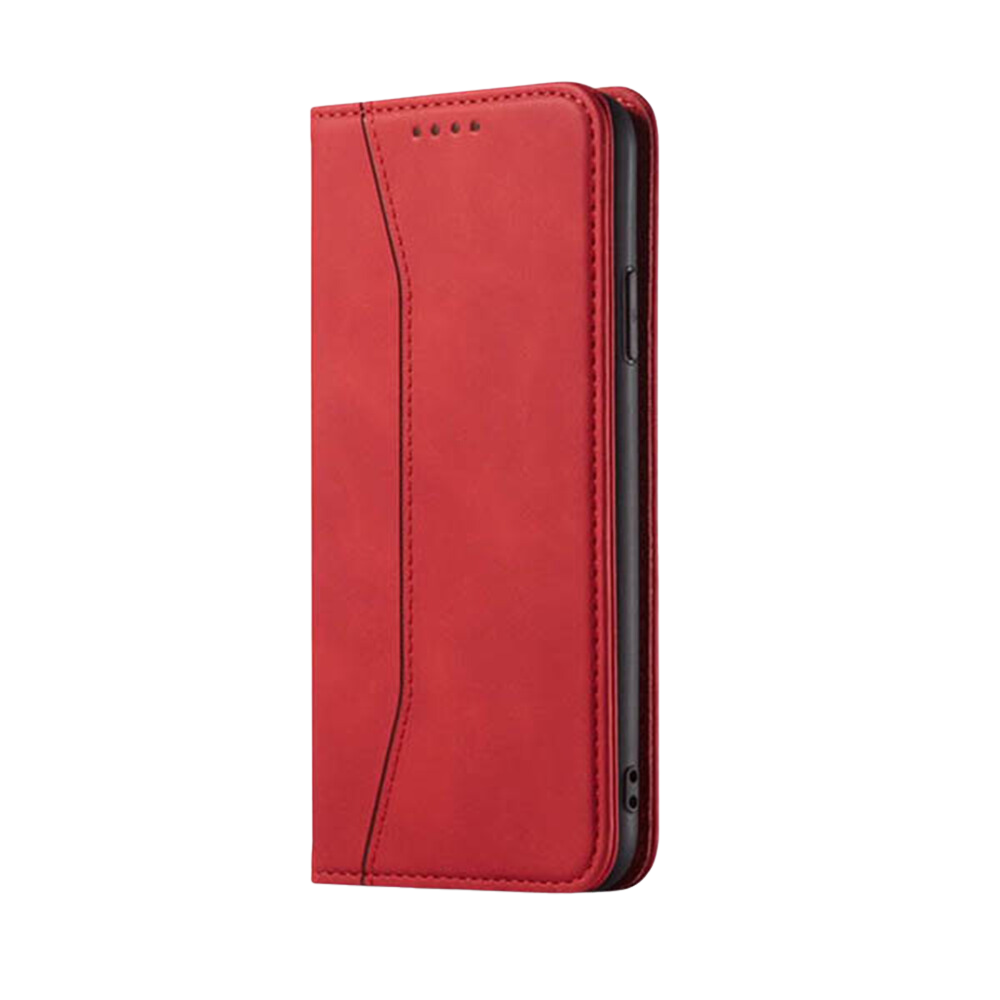 JVS Products iPhone 15 Pro hoesje - Bookcase - Pasjeshouder - Portemonnee - Kunstleer - Rood