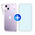 iPhone 15 Backcover hoesje +  Screenprotector - Transparant - Extra Dun - iPhone 15 - Hoes - Cover - Case - Screenprotector kit