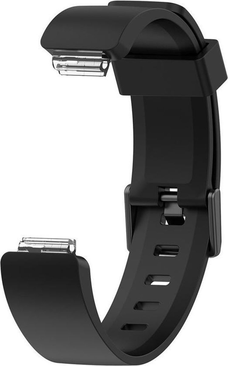 JVS Products Bandje geschikt voor Fitbit ACE 2 - Maat S - Bandje - Horlogebandje - Siliconen - Zwart