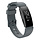 Bandje geschikt voor Fitbit Inspire HR - Maat S - Bandje - Horlogebandje - Siliconen - Grijs