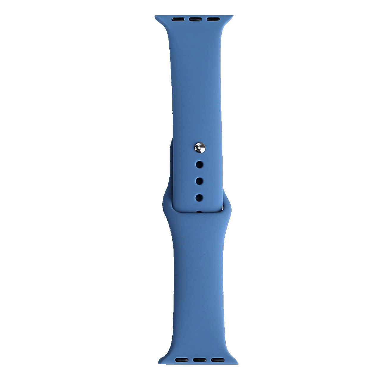 Bandje geschikt voor Apple Watch 38/40MM - Horlogebandje - Polsband - Siliconen - Blauw - Maat S