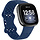 Bandje geschikt voor Fitbit Sense - Maat S - Polsband - Horlogebandje - Siliconen - Donkerblauw