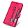 Samsung Galaxy S22 Ultra hoesje - Bookcase - Koord - Pasjeshouder - Portemonnee - Rits - Kunstleer - Roze