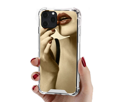 JVS Products iPhone 14 hoesje - Backcover - Hardcase - Spiegel - TPU - Goud