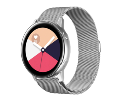 JVS Products Bandje geschikt voor Samsung Galaxy Watch 45/46MM - Geschikt voor Samsung Galaxy Watch 1/3/Gear S3 Classic/Gear S3 Frontier - Maat One Size - Horlogebandje - Milanees - Zilver