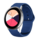Bandje geschikt voor Samsung Galaxy Watch 40/41/42/44/45/46MM - Geschikt voor Samsung Galaxy Watch 1/2/3/4/5/6/Classic Watch 4/Watch 5 Pro/Watch 6 Classic/Watch Active/Watch Active 2 - Maat One Size - Horlogebandje - Siliconen - Donkerblauw