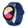 Bandje geschikt voor Samsung Galaxy Watch 45/46MM - Geschikt voor Samsung Galaxy Watch 1/3/Gear S3 Classic/Gear S3 Frontier - Maat One Size - Horlogebandje - Siliconen - Donkerblauw