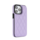 iPhone 13 Mini hoesje - Backcover - Pasjeshouder - Kunstleer - Paars