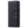 Samsung Galaxy S21 Plus hoesje - Bookcase - Pasjeshouder - Koord - Kunstleer - Zwart