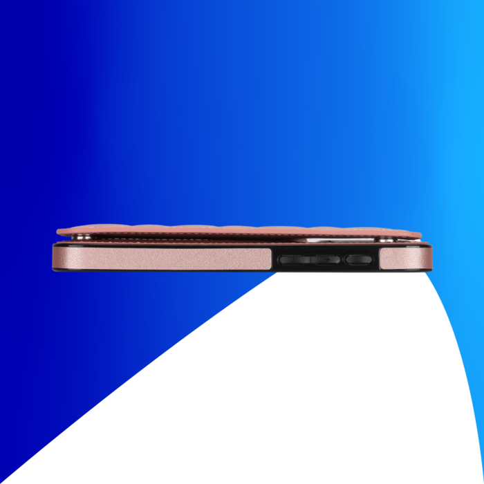JVS Products Samsung Galaxy A14 5G hoesje - Backcover - Pasjeshouder - Kunstleer - Rose Goud
