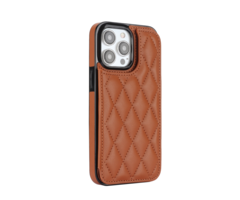 JVS Products Samsung Galaxy S22 hoesje - Backcover - Pasjeshouder - Kunstleer - Bruin