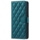 Samsung Galaxy A52 hoesje - Bookcase - Pasjeshouder - Koord - Kunstleer - Groen