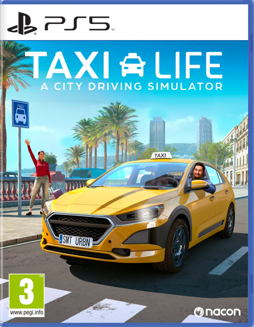 PS5 Taxi Life: A City Driving Simulator afbeelding