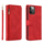 Samsung Galaxy S24 hoesje - Bookcase - Pasjeshouder - Portemonnee - Rits - Kunstleer - Rood