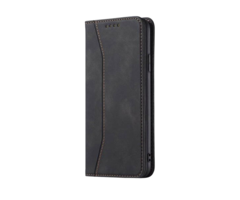 JVS Products Samsung Galaxy S24 hoesje - Bookcase - Pasjeshouder - Portemonnee - Kunstleer - Zwart