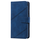 Samsung Galaxy S24 Ultra hoesje - Bookcase - Koord - Pasjeshouder - Portemonnee - Kunstleer - Blauw