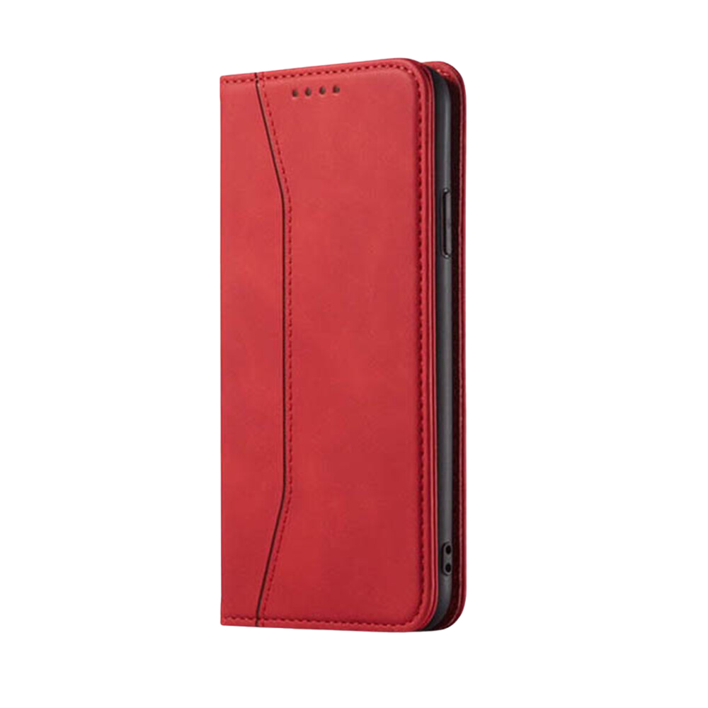 Samsung Galaxy S24 Ultra hoesje - Bookcase - Pasjeshouder - Portemonnee - Kunstleer - Rood