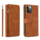 Samsung Galaxy S24 Plus hoesje - Bookcase - Pasjeshouder - Portemonnee - Rits - Kunstleer - Bruin