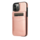 Samsung Galaxy S24 hoesje - Backcover - Pasjeshouder - Portemonnee - Kunstleer - Rose Goud
