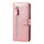 Samsung Galaxy A25 hoesje - Bookcase - Pasjeshouder - Portemonnee - Rits - Kunstleer - Rose Goud