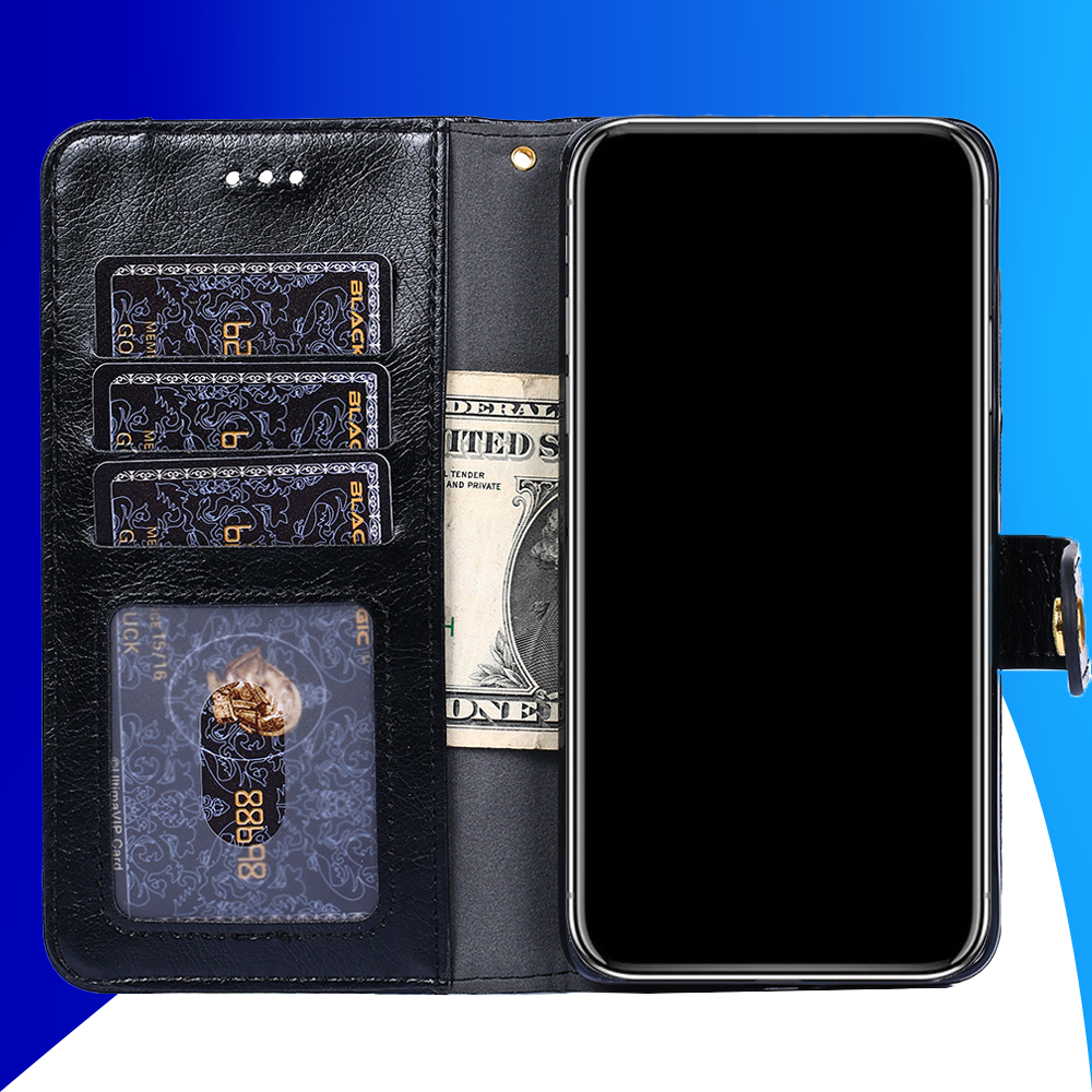 JVS Products Samsung Galaxy A25 hoesje - Bookcase - Koord - Pasjeshouder - Portemonnee - Rits - Kunstleer - Zwart