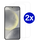 Double Pack - Screenprotector geschikt voor Samsung Galaxy A14 5G - Tempered Glass - Beschermglas - Glas - 2x Screenprotector - Transparant