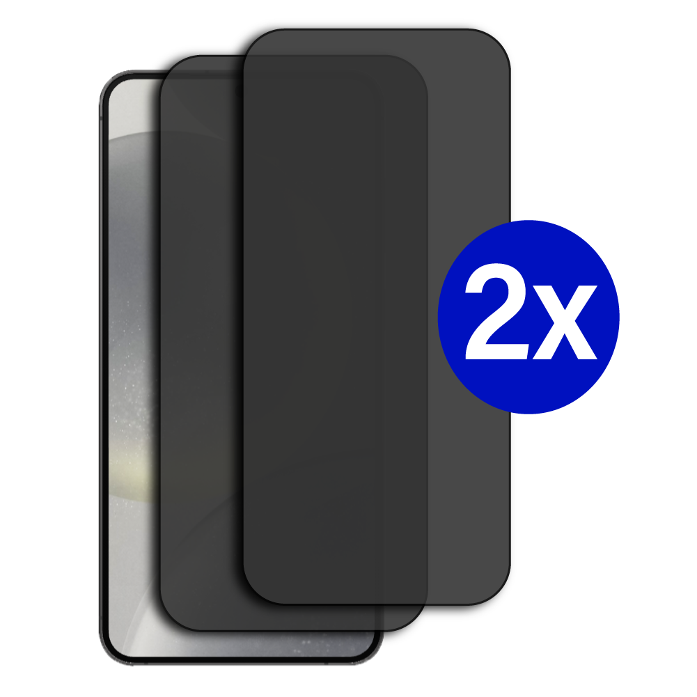 Double Pack - Screenprotector geschikt voor Google Pixel 7 - Privacy - Tempered Glass - Beschermglas - Glas - 2x Screenprotector - Privacy screenprotector