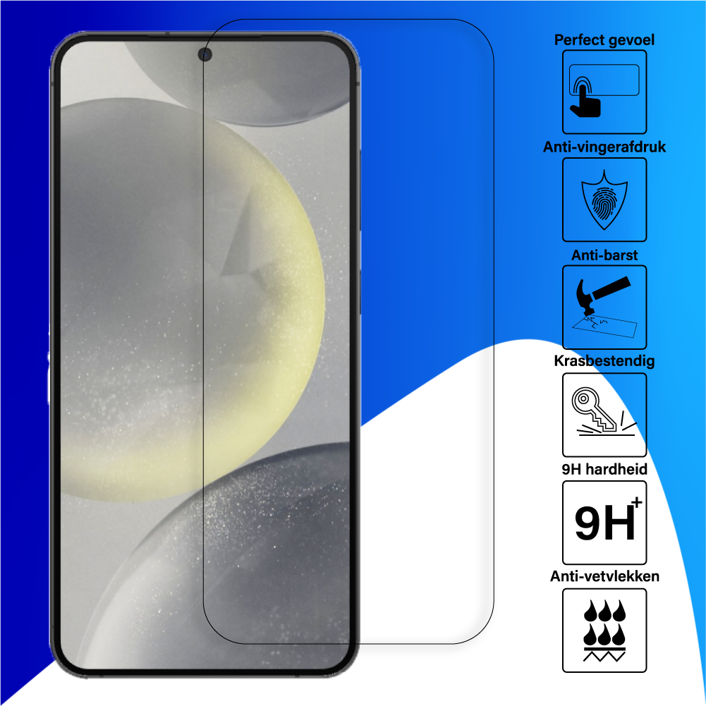JVS Products Triple Pack - Screenprotector geschikt voor Samsung Galaxy S10 Plus - Tempered Glass - Beschermglas - Glas - 3x Screenprotector - Transparant