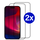 Double Pack - Screenprotector geschikt voor iPhone 15 Pro Max - Premium - Volledig bedekt - Edge to edge - Tempered Glass - Beschermglas - Glas - 2x Screenprotector - Transparant