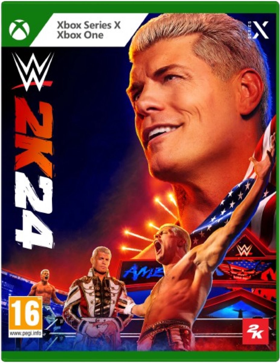 Xbox One/Series X WWE 2K24 afbeelding