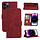 Samsung Galaxy A52 hoesje - Bookcase - Pasjeshouder - Portemonnee - Kunstleer - Rood