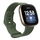 Bandje geschikt voor Fitbit Versa 3 - Maat L - Polsband - Horlogebandje - Siliconen - Groen