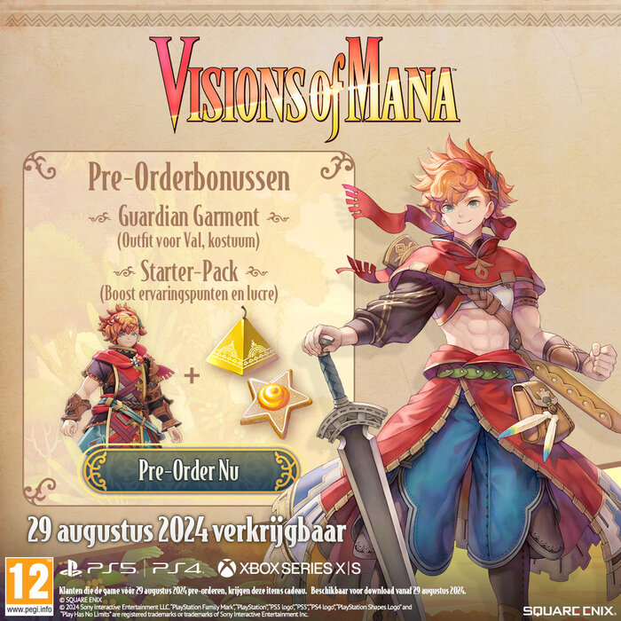 Square Enix PS5 Visions of Mana