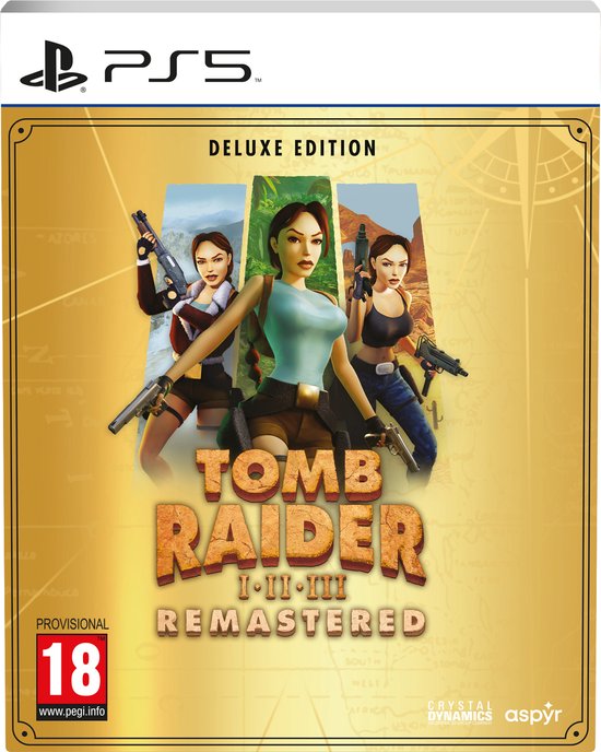 PS5 Tomb Raider I-III Remastered - Deluxe Edition afbeelding