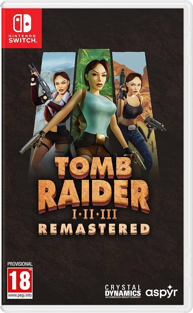 Nintendo Switch Tomb Raider I-III Remastered afbeelding